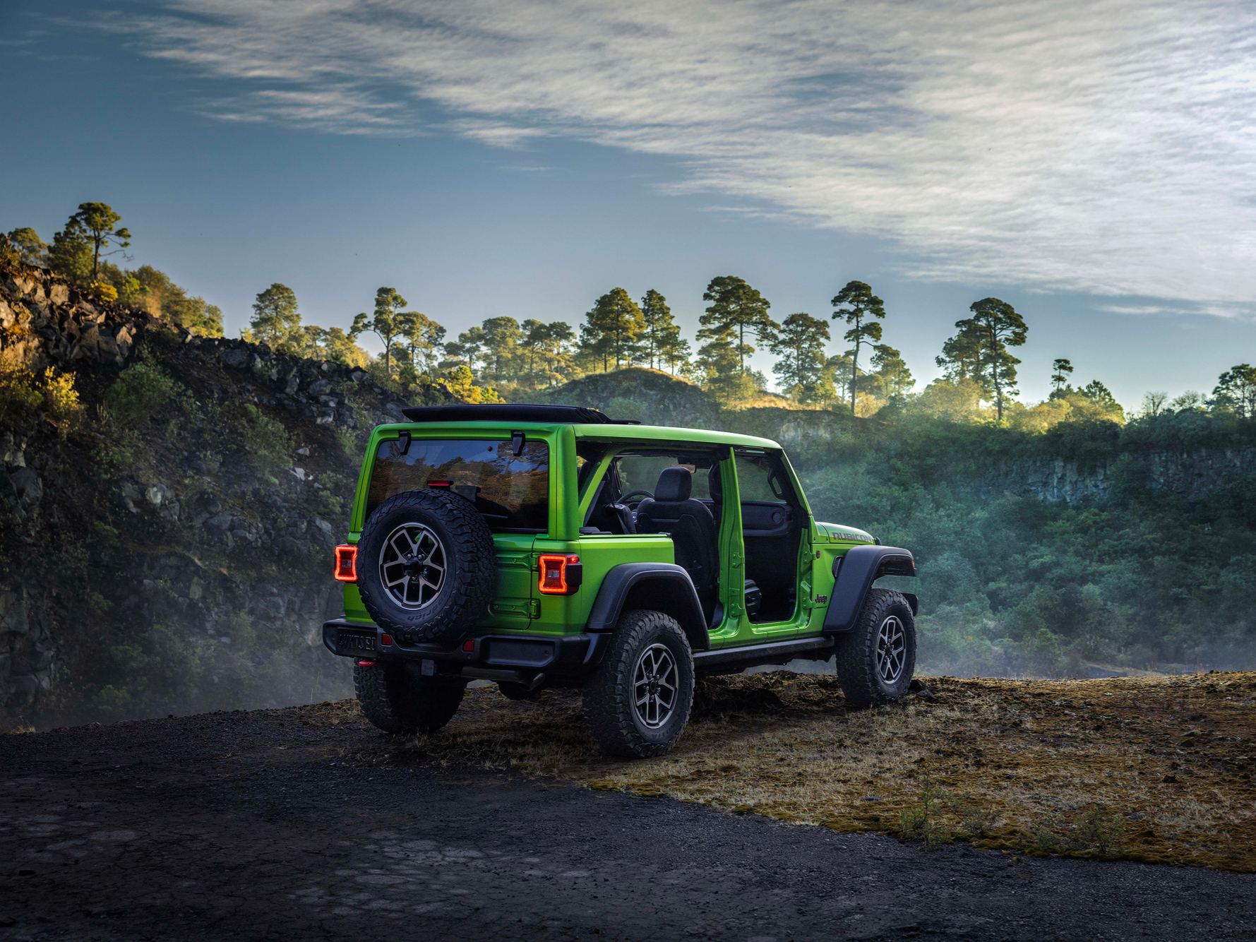 Discover the safety features of the 2027 Jeep Wrangler including standard curtain airbags Electronic Stability Control available Blind Spot Monitoring Forward Collision Warning and a ParkView backup camera