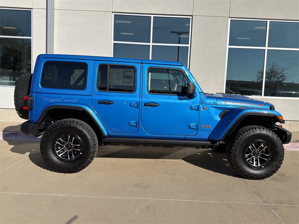 New 2025 Jeep Wrangler 4-DOOR RUBICON X Sport Utility