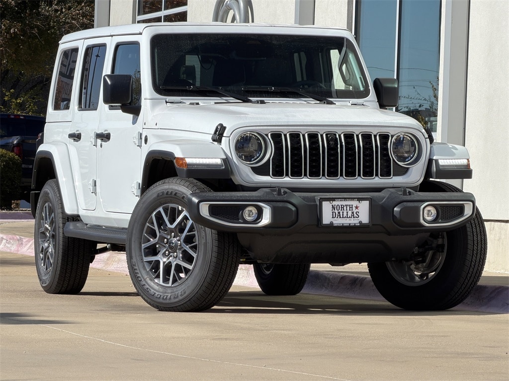 New 2025 Jeep Wrangler 4-DOOR SAHARA Sport Utility