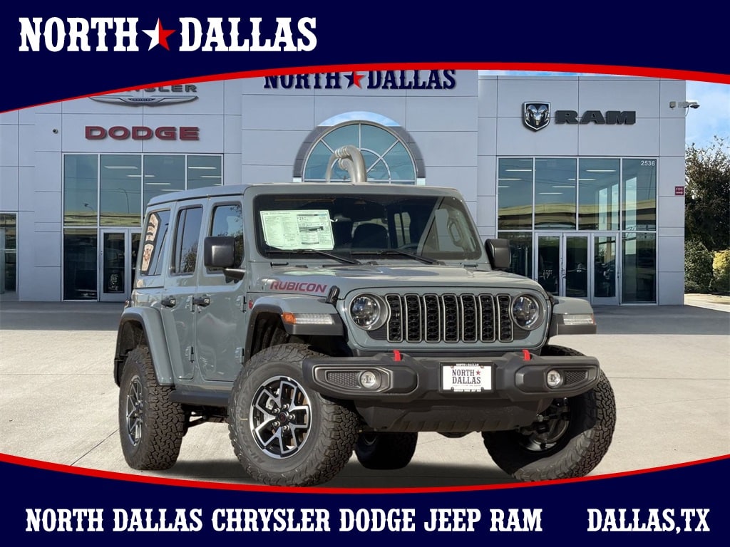 New 2025 Jeep Wrangler 4-DOOR RUBICON Sport Utility