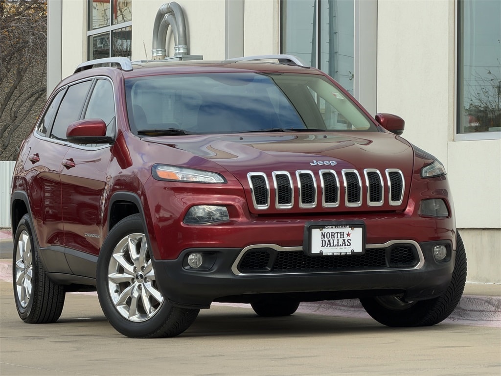 Used 2015 Jeep Cherokee Limited with VIN 1C4PJMDS6FW710914 for sale in Dallas, TX