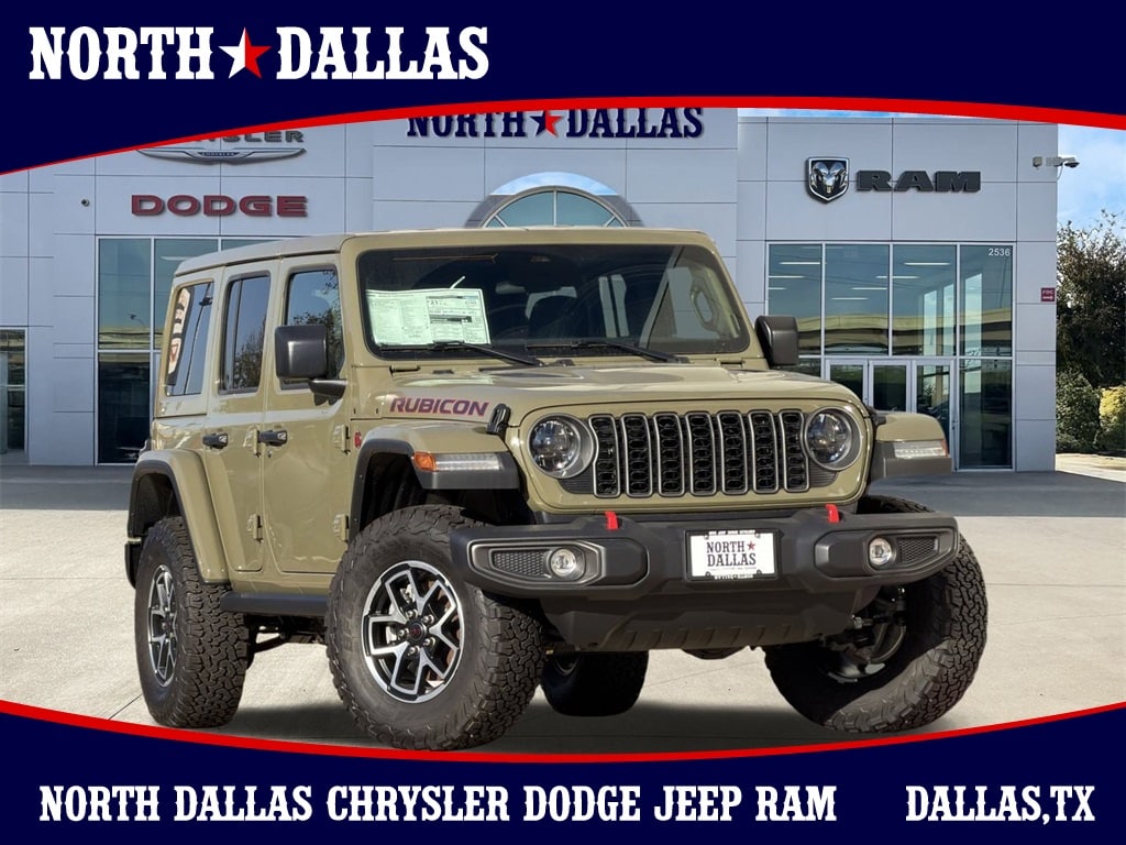 New 2025 Jeep Wrangler 4-DOOR RUBICON Sport Utility