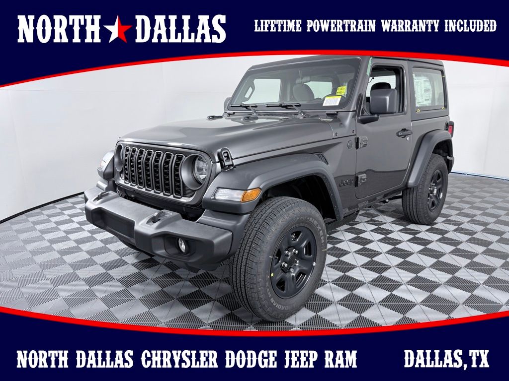 New 2026 Jeep Wrangler 2-Door Sport 4x4