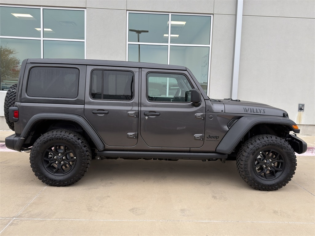 New 2025 Jeep Wrangler 4-DOOR WILLYS Sport Utility