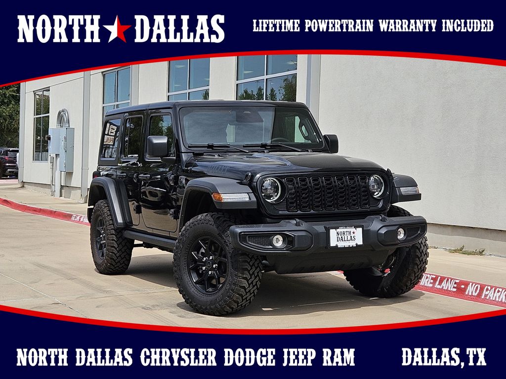 New 2026 Jeep Wrangler 4-DOOR WILLYS