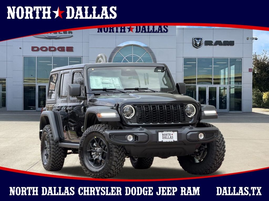 New 2026 Jeep Wrangler 4-DOOR WILLYS Sport Utility