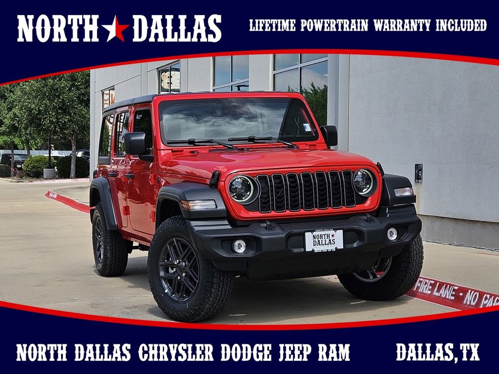 New 2026 Jeep Wrangler 4-DOOR SPORT S Sport Utility