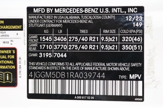 2024 MERCEDES-BENZ EQE-CLASS SUV - Image 42