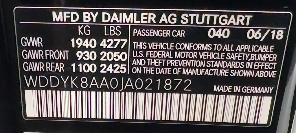 2018 MERCEDES-BENZ AMG GT - Image 38