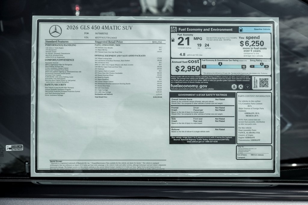 2026 MERCEDES-BENZ GLS-CLASS - Image 27