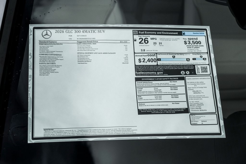 2026 MERCEDES-BENZ GLC-CLASS - Image 22