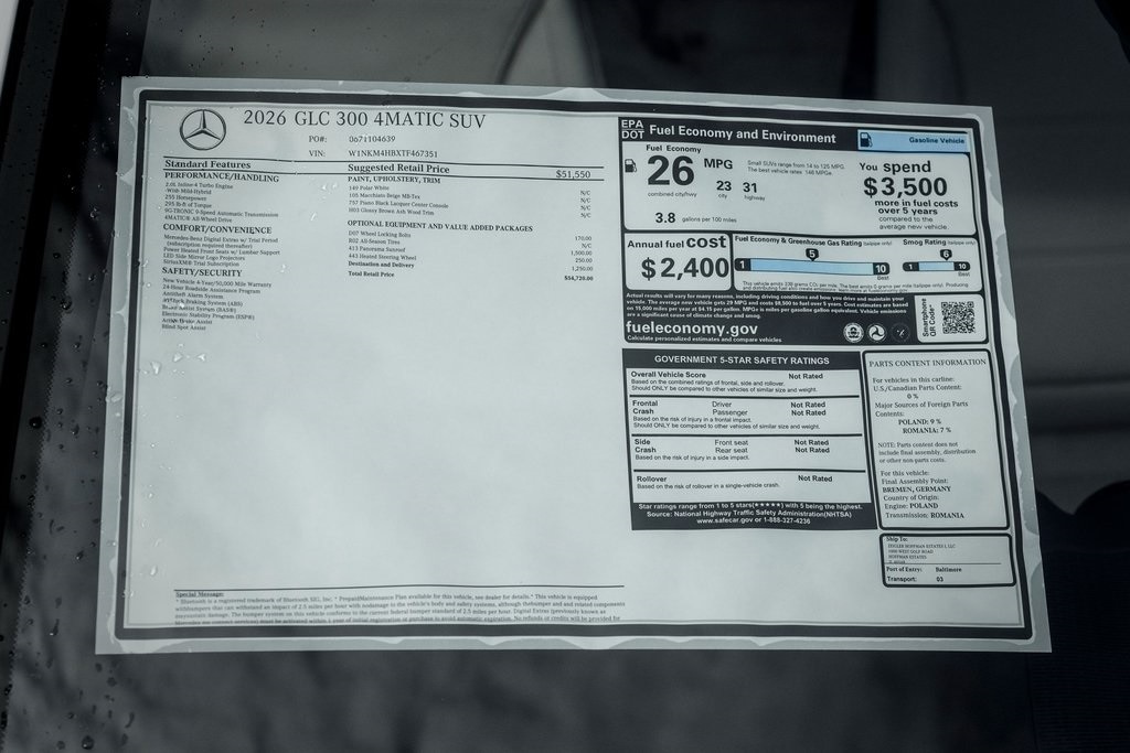 2026 MERCEDES-BENZ GLC-CLASS - Image 22
