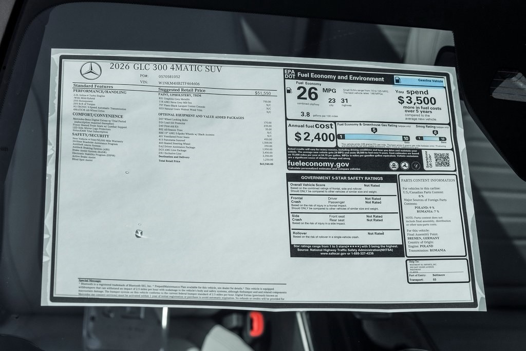 2026 MERCEDES-BENZ GLC-CLASS - Image 23