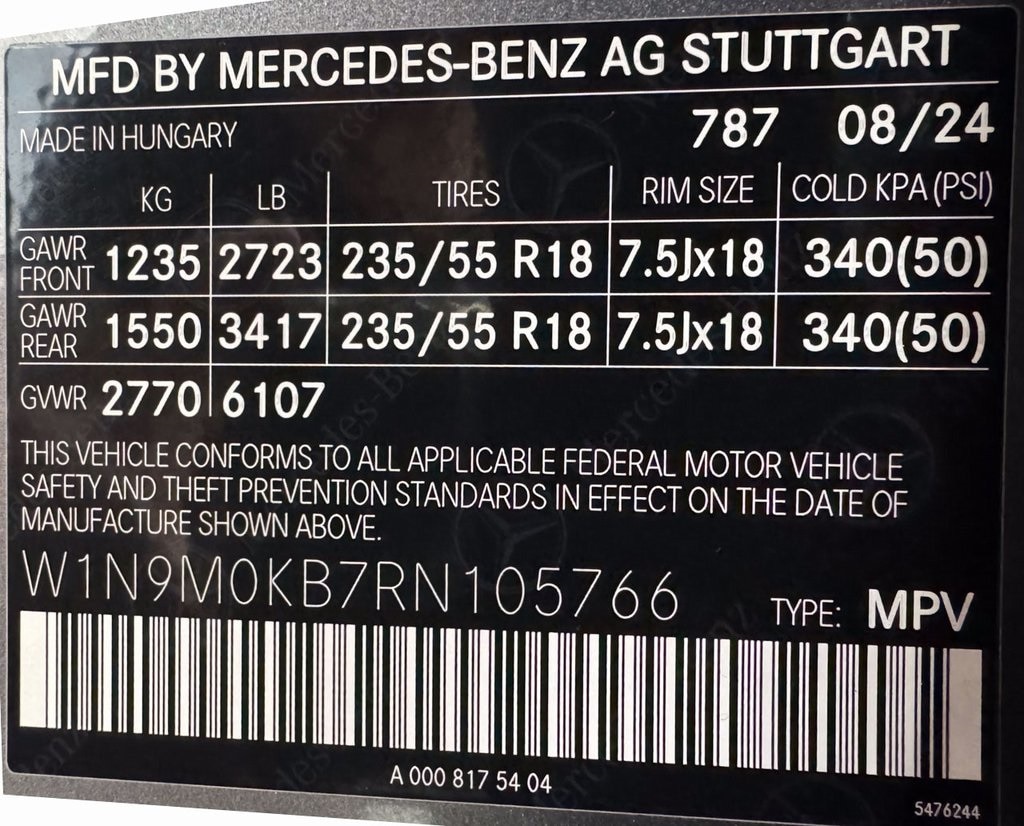 2024 MERCEDES-BENZ EQB-CLASS - Image 35