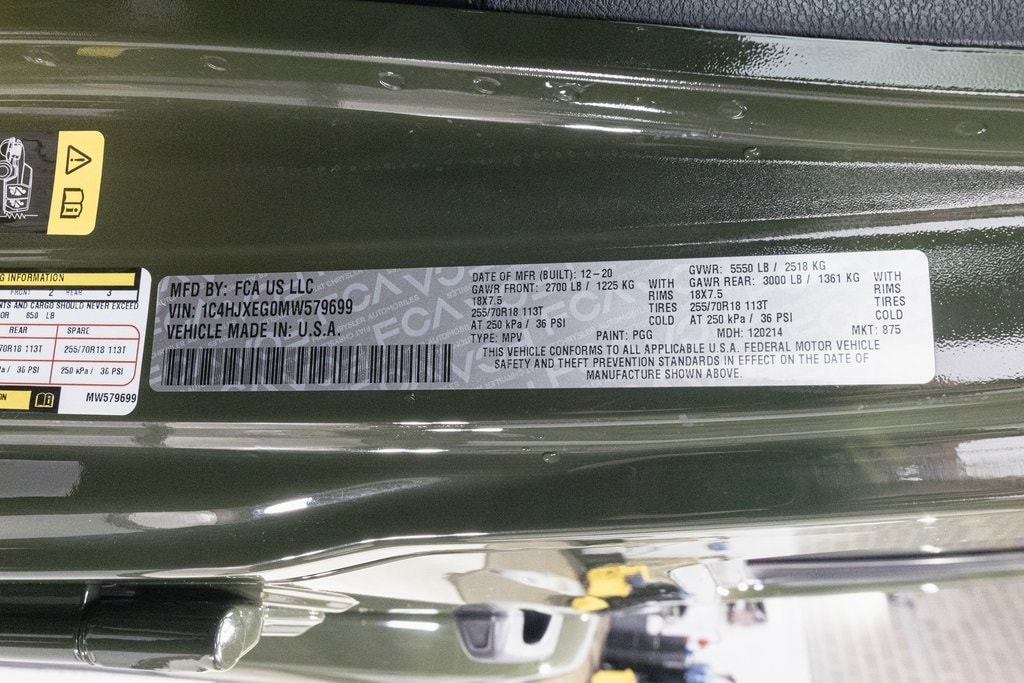 2021 JEEP WRANGLER - Image 28