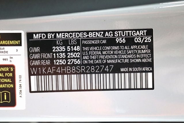 2025 MERCEDES-BENZ C-CLASS - Image 30