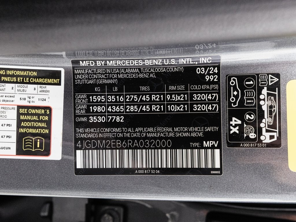 2024 MERCEDES-BENZ EQS-CLASS SUV - Image 42