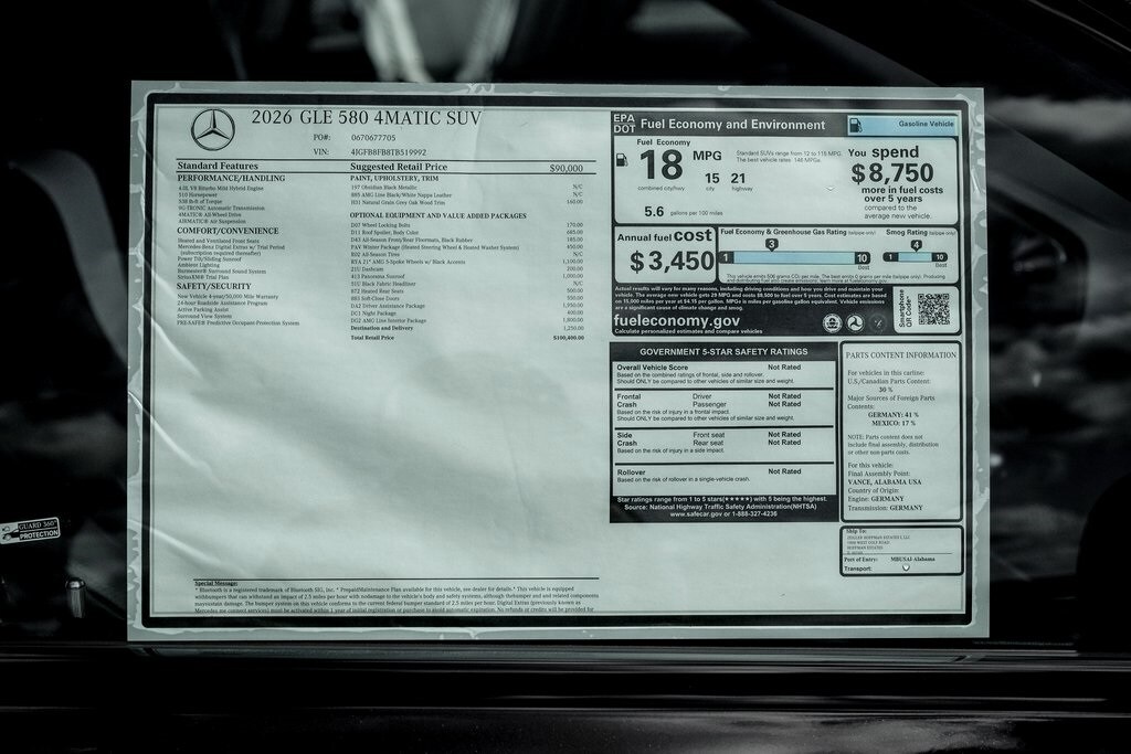 2026 MERCEDES-BENZ GLE-CLASS - Image 25