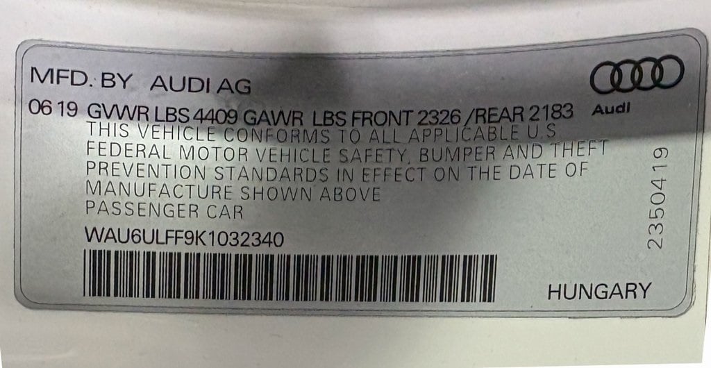 2019 AUDI A3 - Image 34