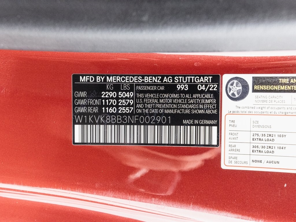 2022 MERCEDES-BENZ SL-CLASS - Image 43