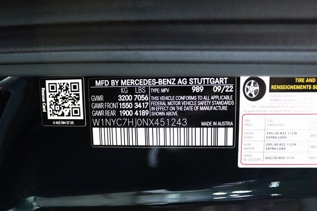 2022 MERCEDES-BENZ G-CLASS - Image 35