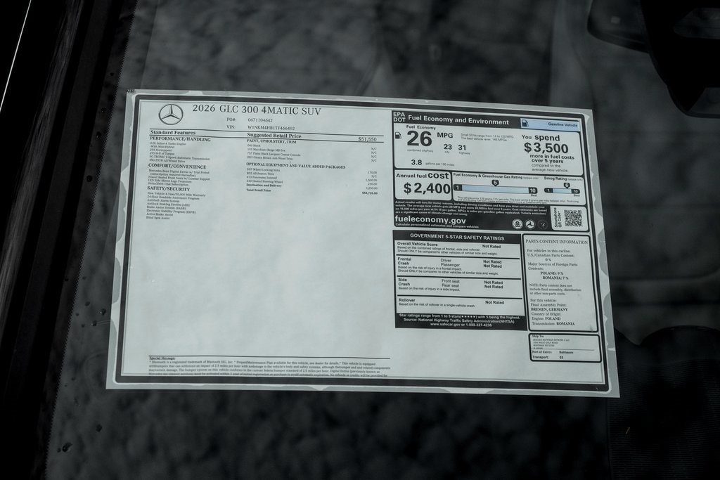 2026 MERCEDES-BENZ GLC-CLASS - Image 22