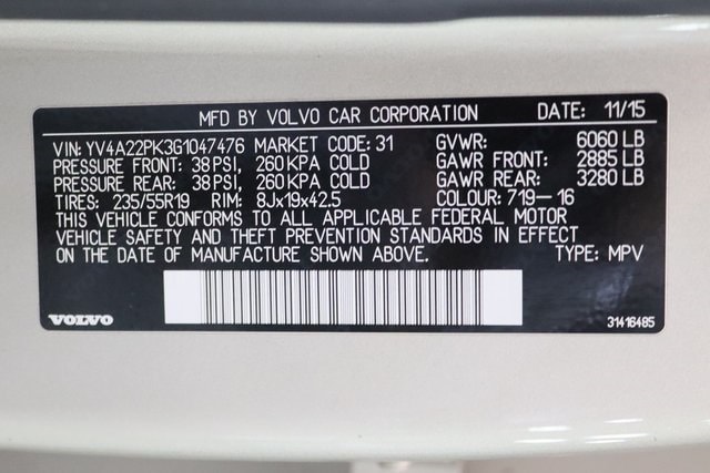 2016 VOLVO XC90 - Image 29