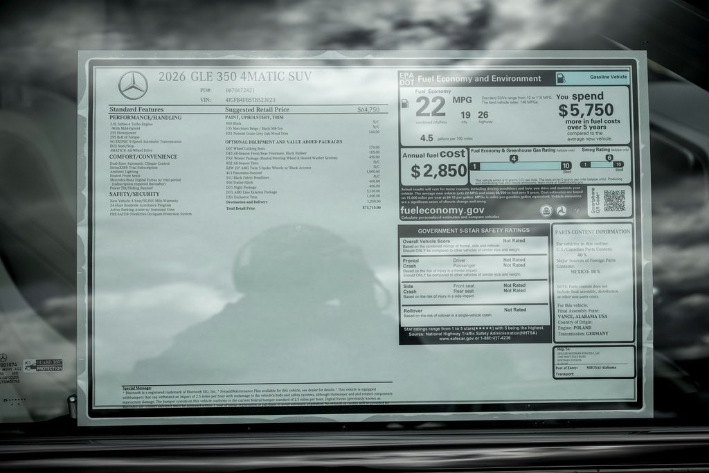 2026 MERCEDES-BENZ GLE-CLASS - Image 25