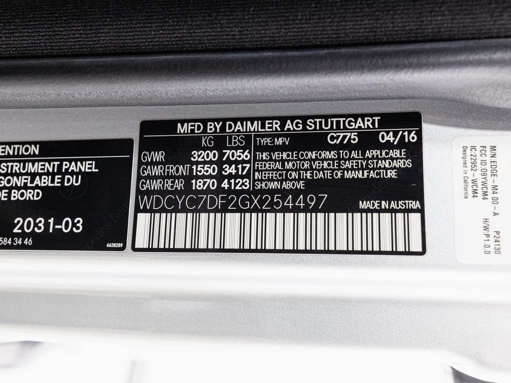 2016 MERCEDES-BENZ G-CLASS - Image 32