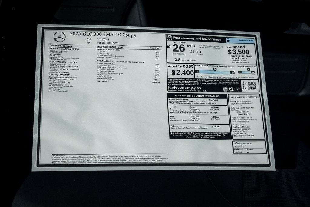 2026 MERCEDES-BENZ GLC-CLASS - Image 24