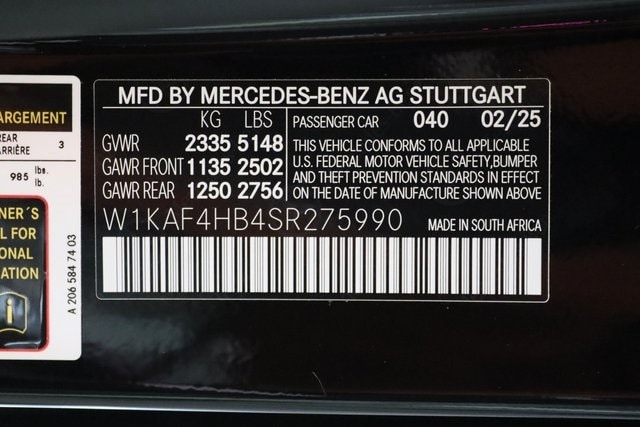 2025 MERCEDES-BENZ C-CLASS - Image 33