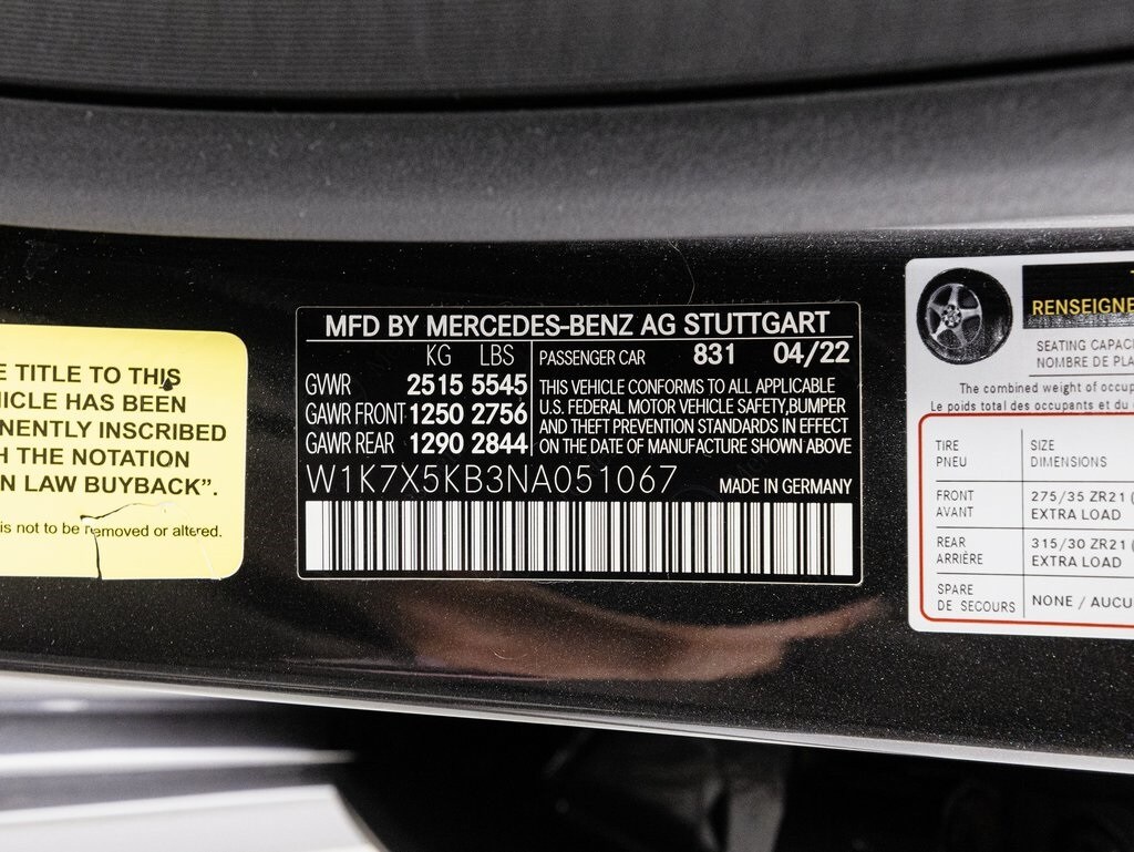 2022 MERCEDES-BENZ AMG GT - Image 38