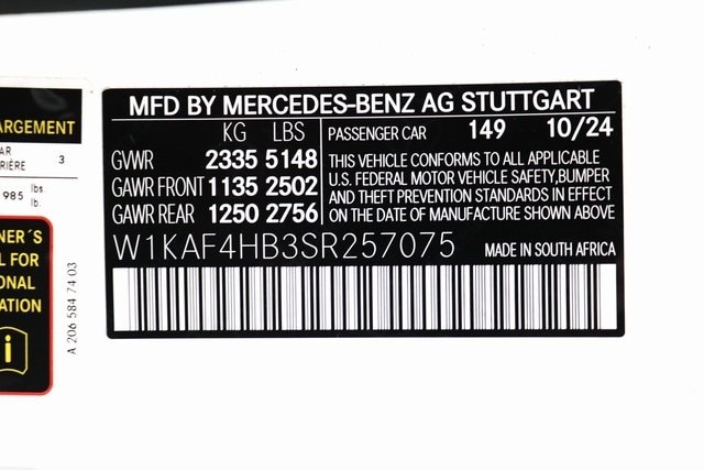 2025 MERCEDES-BENZ C-CLASS - Image 28