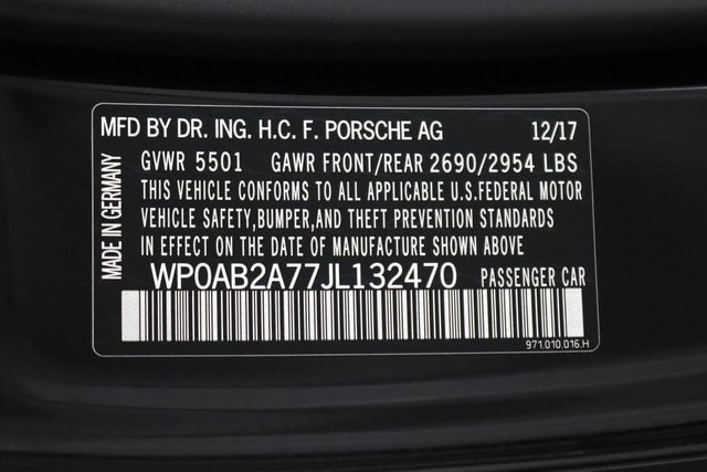 2018 PORSCHE PANAMERA - Image 34
