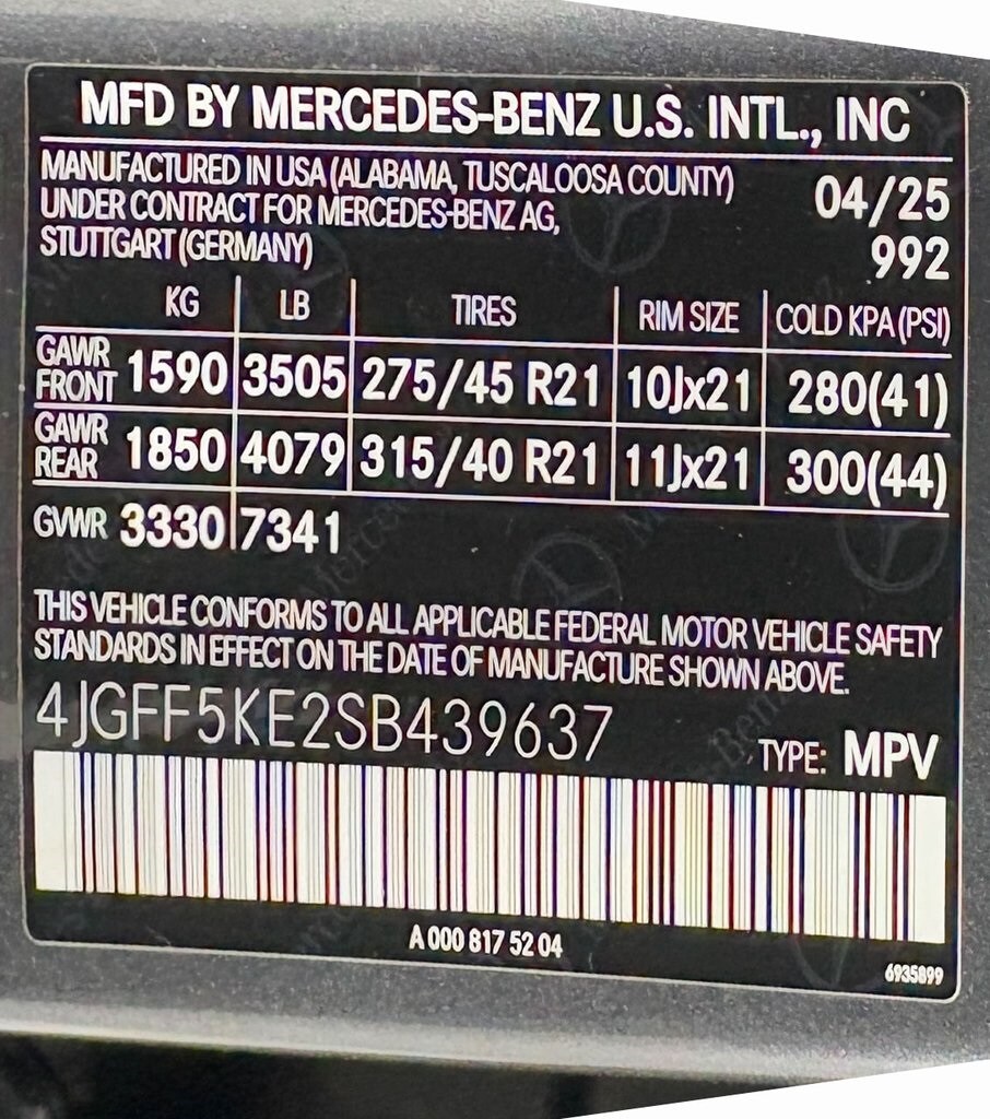 2025 MERCEDES-BENZ GLS-CLASS - Image 39