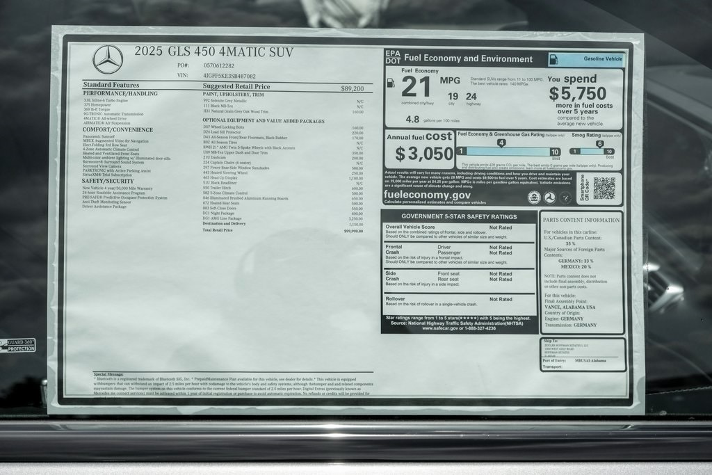 2025 MERCEDES-BENZ GLS-CLASS - Image 27