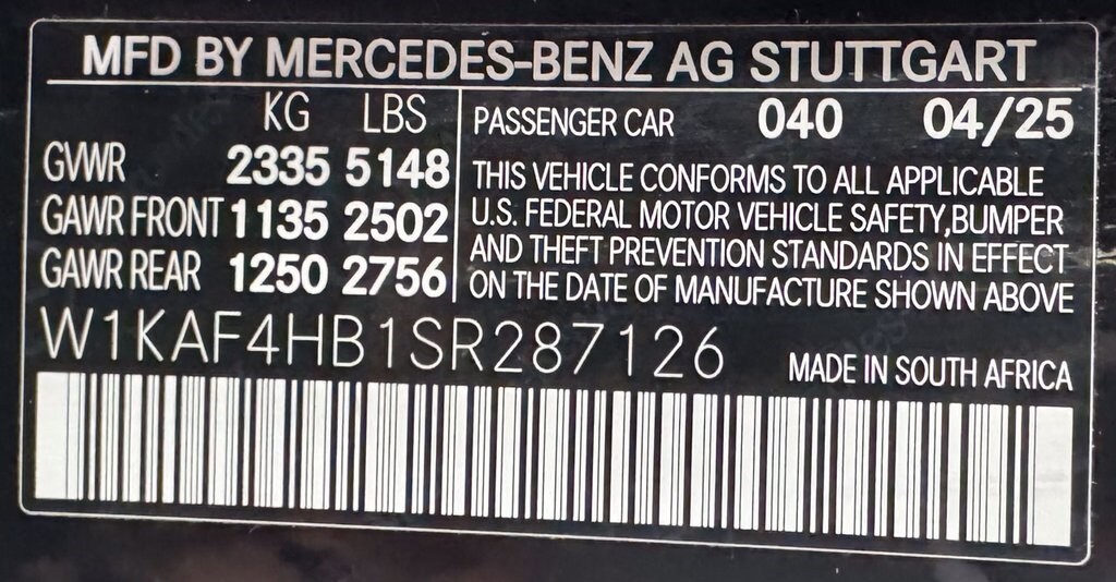 2025 MERCEDES-BENZ C-CLASS - Image 33