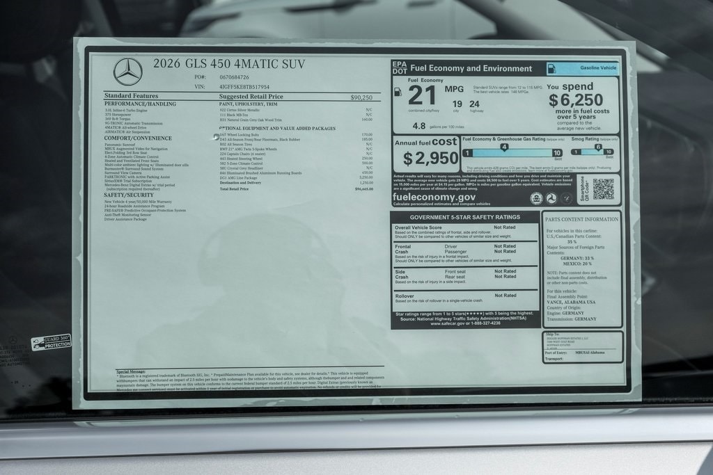 2026 MERCEDES-BENZ GLS-CLASS - Image 27