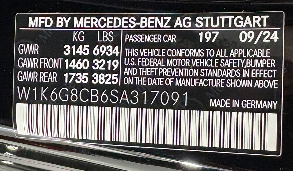 2025 MERCEDES-BENZ S-CLASS - Image 42