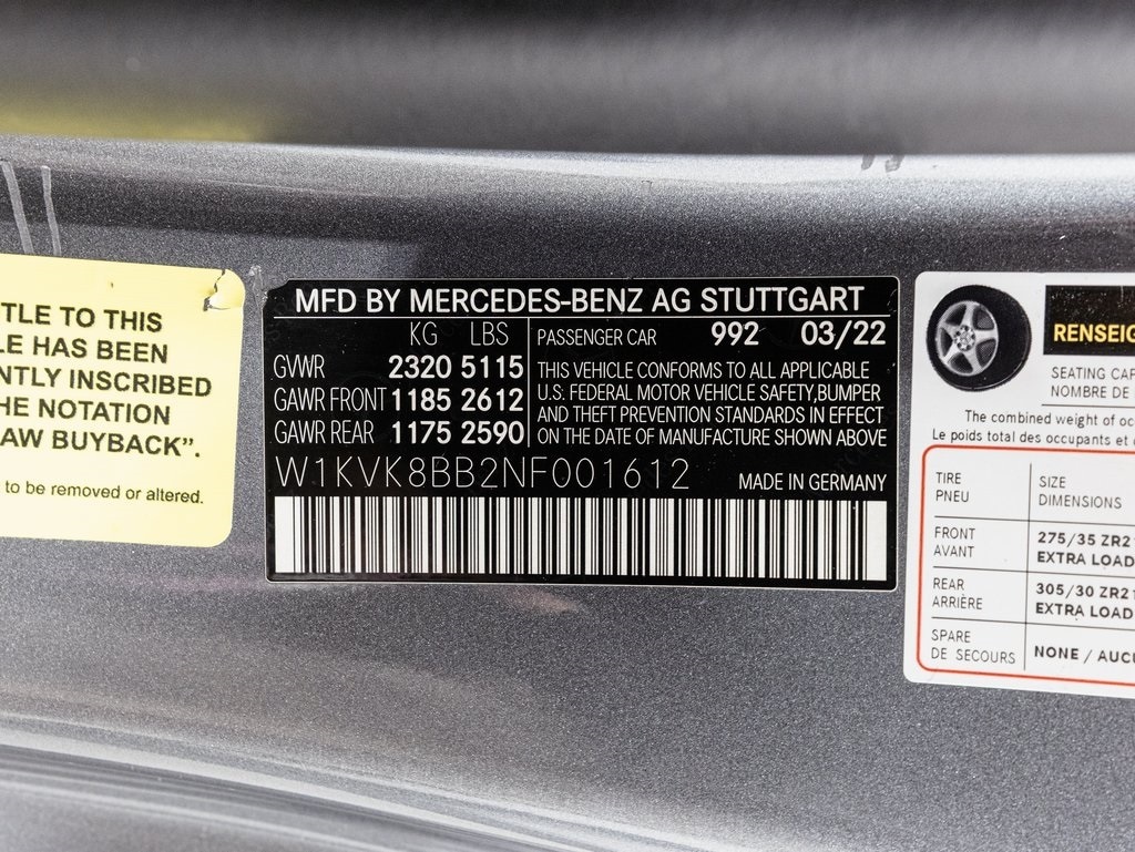 2022 MERCEDES-BENZ SL-CLASS - Image 42