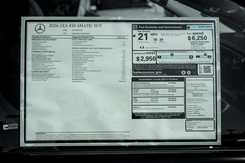 2026 MERCEDES-BENZ GLS-CLASS - Image 27