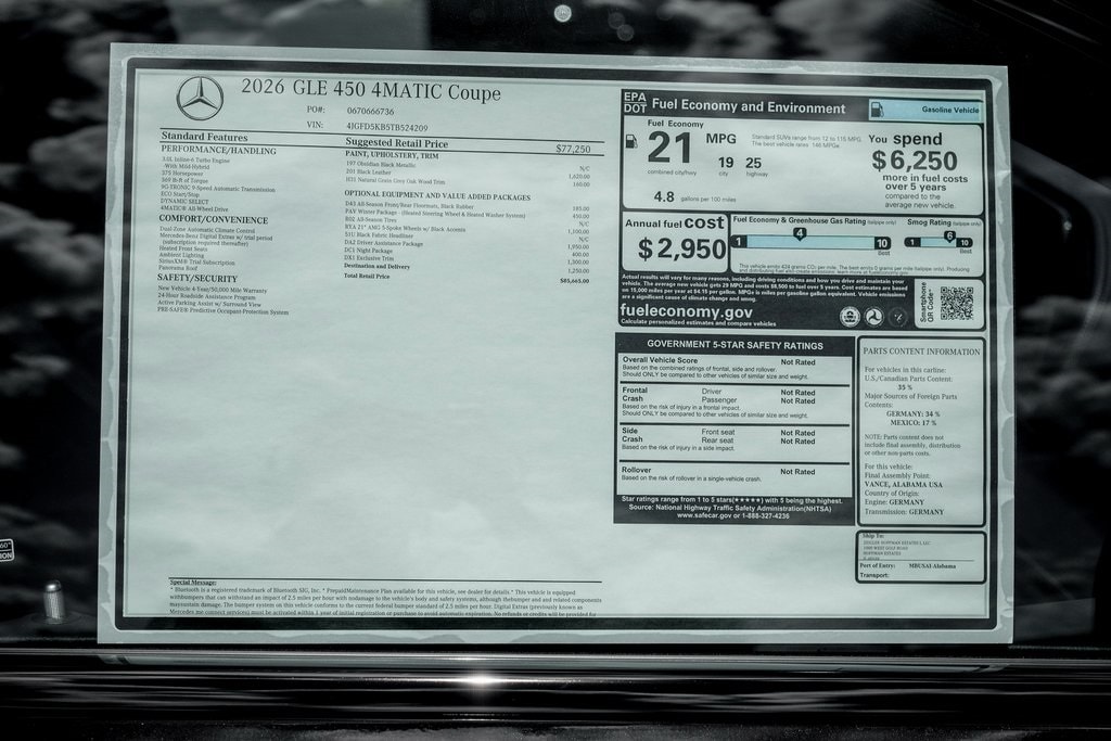 2026 MERCEDES-BENZ GLE-CLASS - Image 25