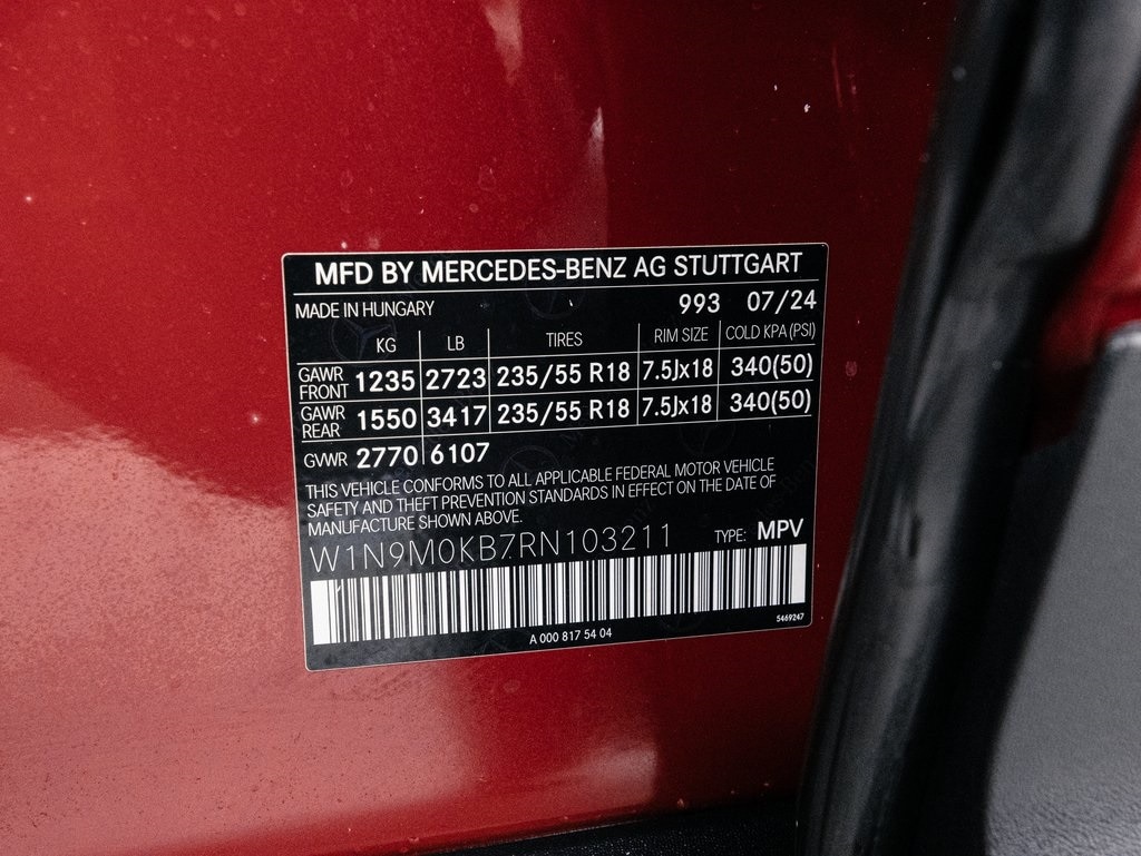 2024 MERCEDES-BENZ EQB-CLASS - Image 33