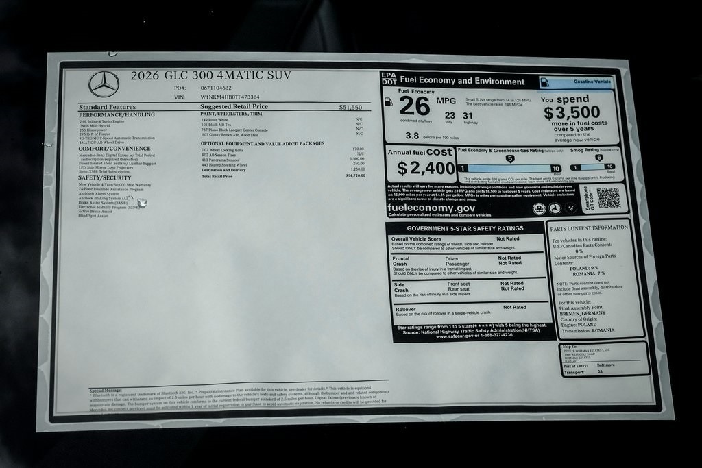 2026 MERCEDES-BENZ GLC-CLASS - Image 22