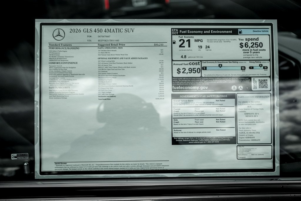 2026 MERCEDES-BENZ GLS-CLASS - Image 27