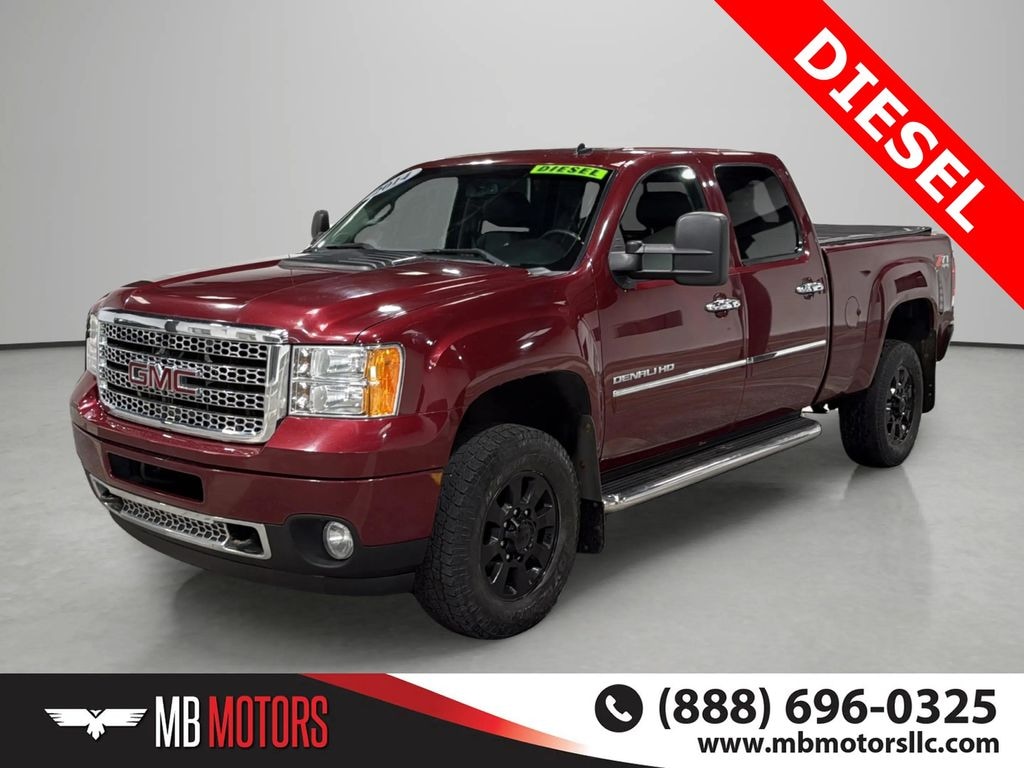 Used 2014 GMC Sierra 3500HD Denali Truck Crew Cab