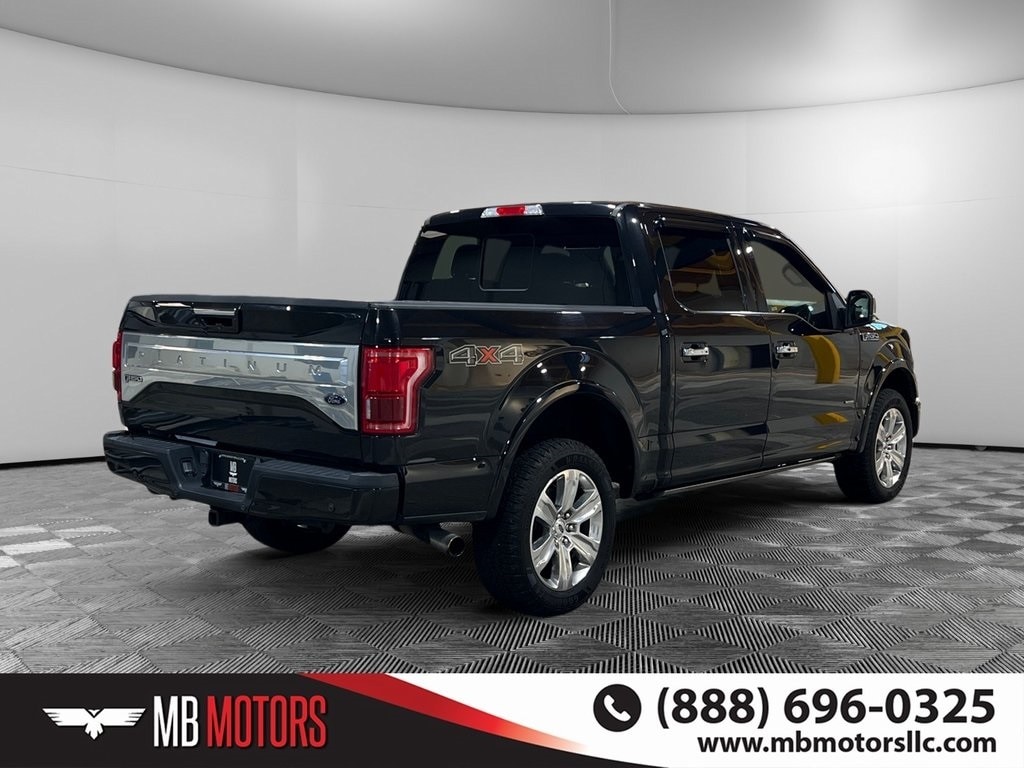 Used 2015 Ford F-150 Platinum Truck SuperCrew Cab