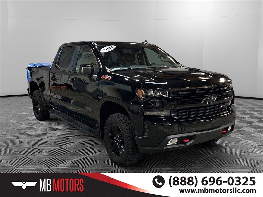 Used 2022 Chevrolet Silverado 1500 LTD LT Trail Boss Truck Crew Cab