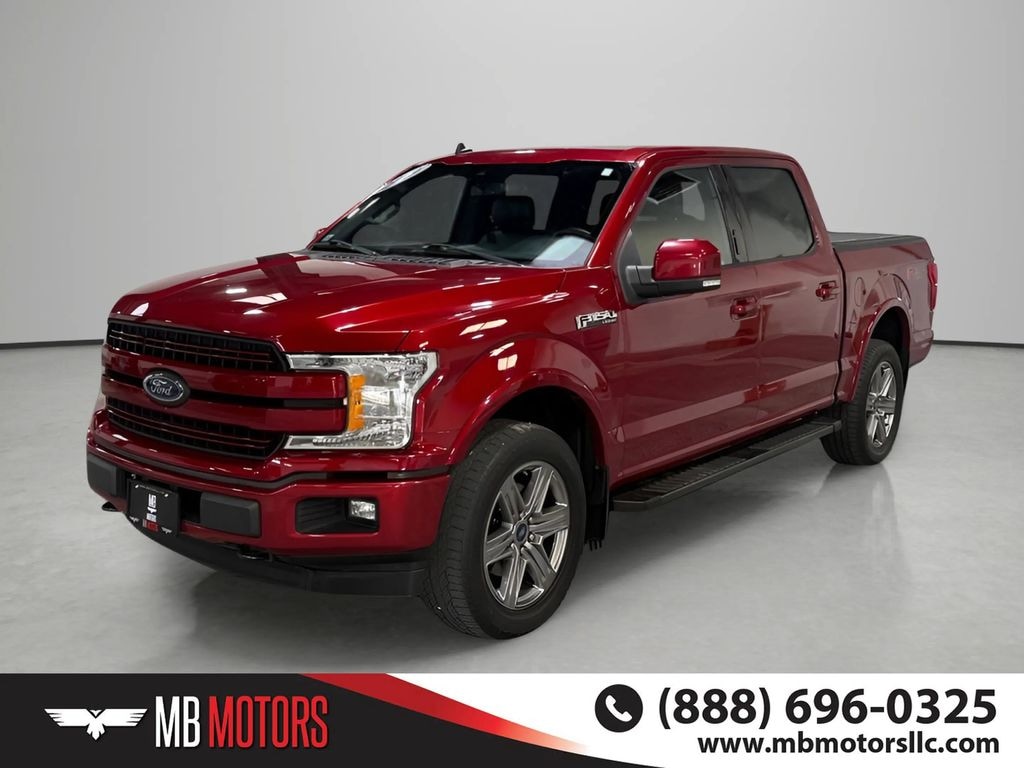 Used 2019 Ford F-150 Lariat Truck SuperCrew Cab