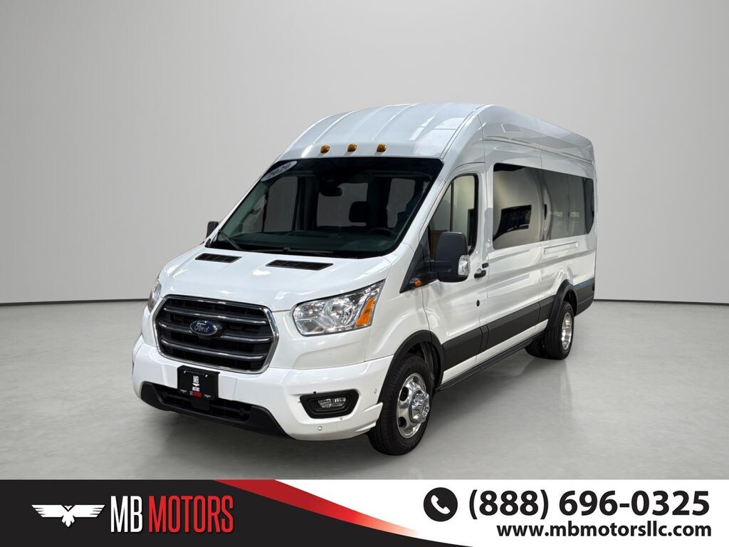 Used 2020 Ford Transit-350 Passenger XLT Wagon High Roof HD Ext. Van